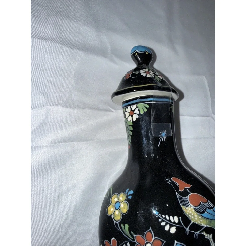 Bundle Royal Delft Holland De Porceleyne Fles Polychrome Hand Painted Vase